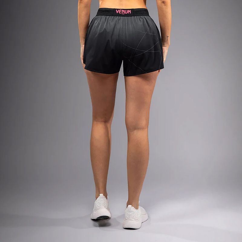 Pantaloncini da allenamento Venum Tactical XT da donna nero/grigio tempesta 3