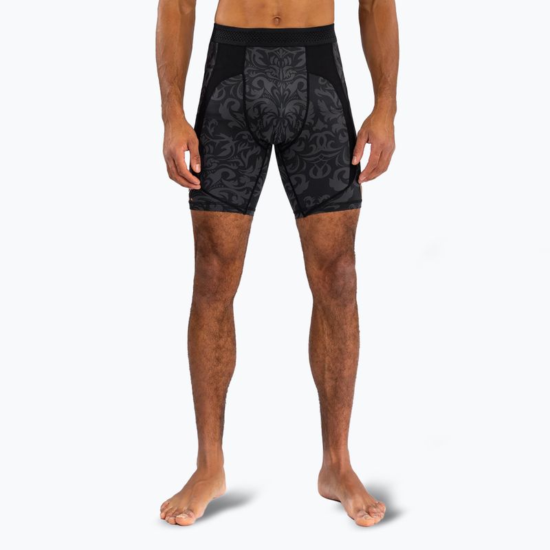 Pantaloncini da allenamento Venum x Ilia Topuria da uomo Ineguagliabile Vale Tudo nero/oro