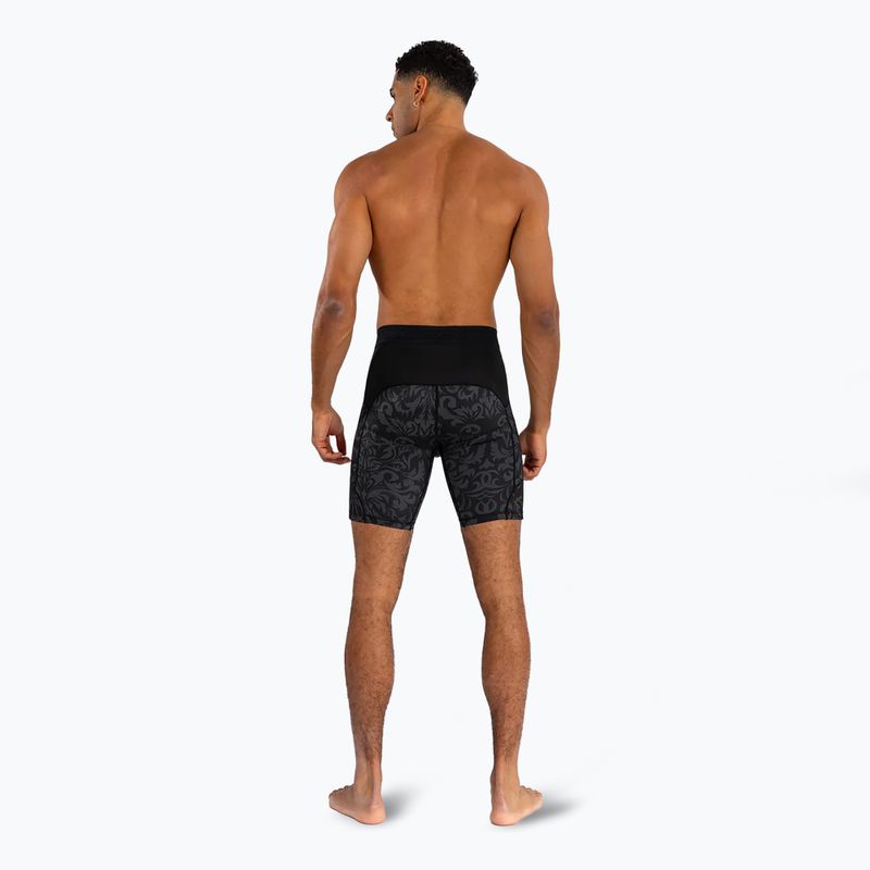 Pantaloncini da allenamento Venum x Ilia Topuria da uomo Ineguagliabile Vale Tudo nero/oro 3