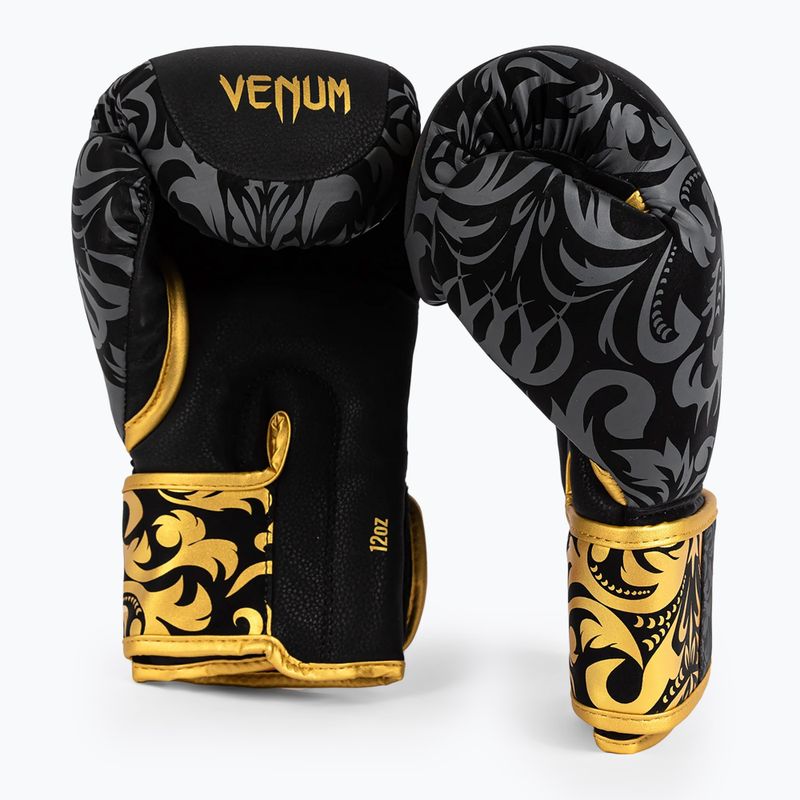 Guantoni da boxe Venum x Ilia Topuria Unmatched nero/oro 4