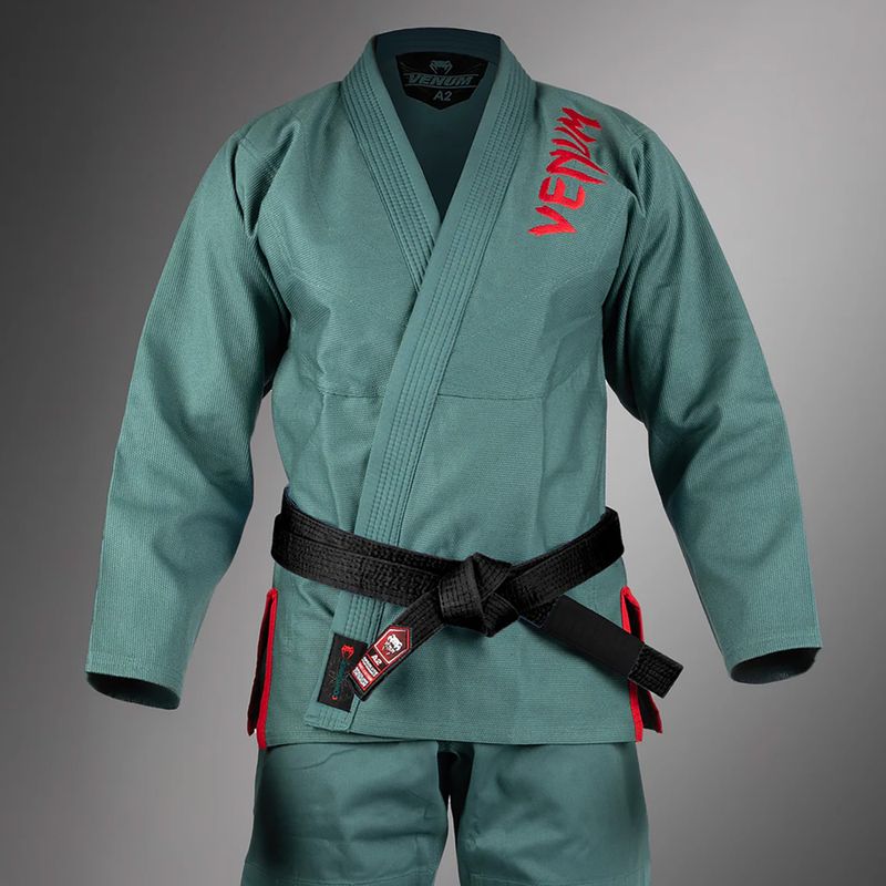 GI per Brazilian jiu-jitsu Venum Contender 3.0 verde oceano 3