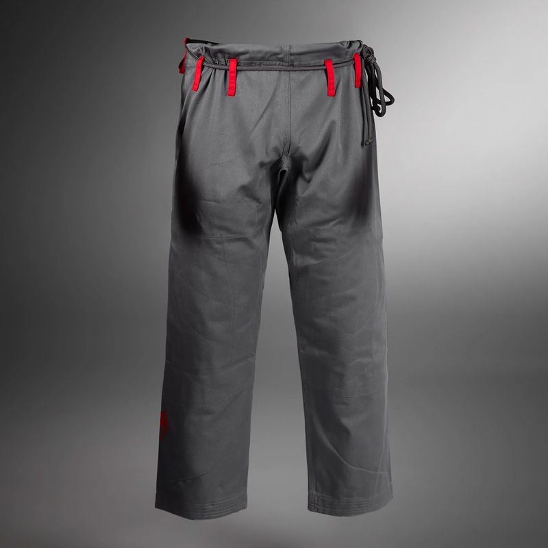 GI per Brazilian jiu-jitsu Venum Contender 3.0 grigio tempesta 3