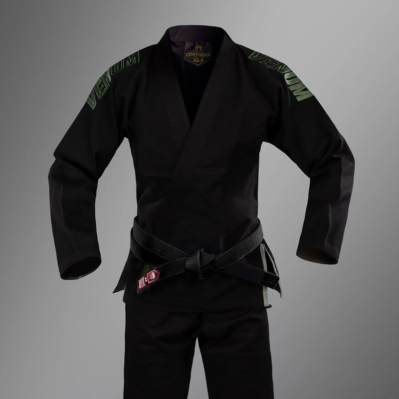 GI per il jiu-jitsu brasiliano Venum Contender Evo 2.0 nero 2