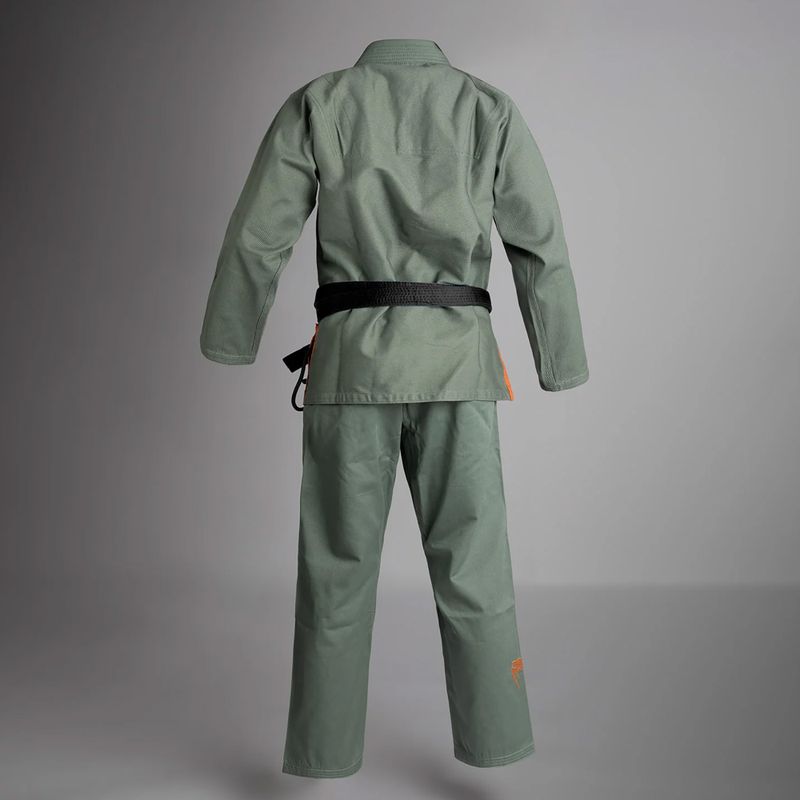 GI per il jiu-jitsu brasiliano Venum Contender Evo 2.0 verde bosco profondo 2