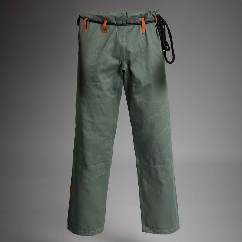 GI per il jiu-jitsu brasiliano Venum Contender Evo 2.0 verde bosco profondo 3