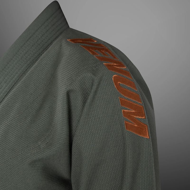 GI per il jiu-jitsu brasiliano Venum Contender Evo 2.0 verde bosco profondo 5