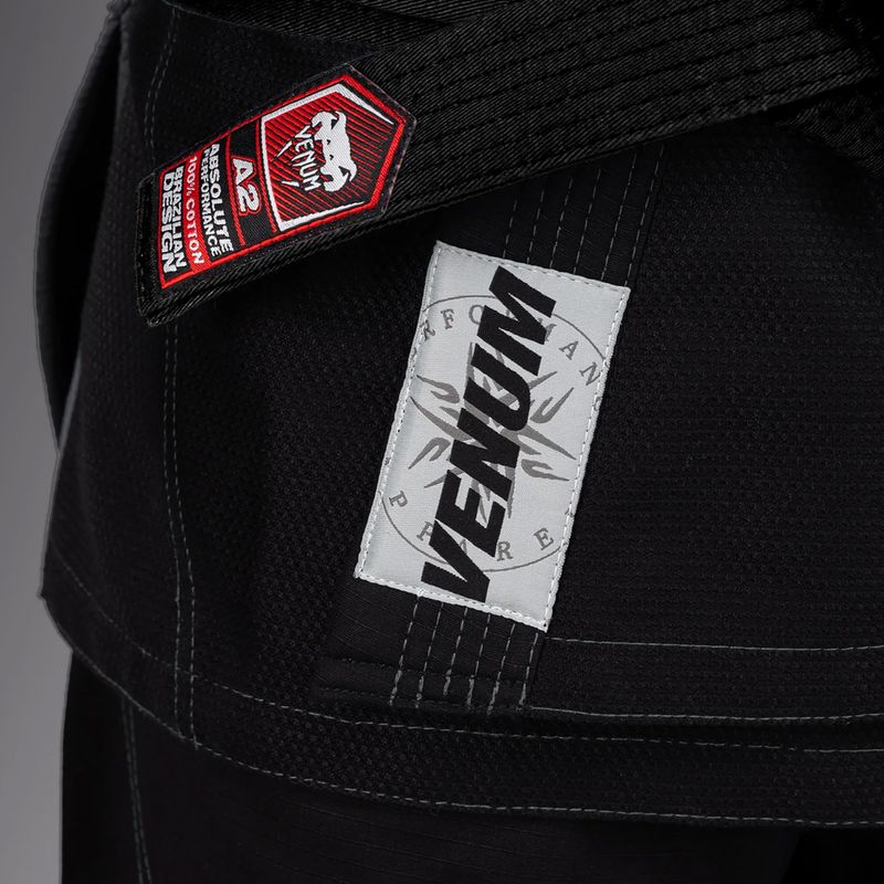 GI per il jiu-jitsu brasiliano Venum Elite 5.0 nero 7