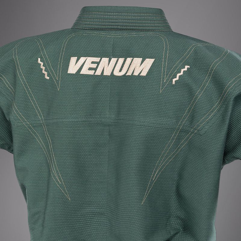 GI per il jiu-jitsu brasiliano Venum Elite 5.0 verde bosco 6