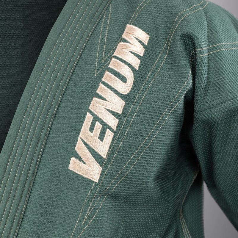 GI per il jiu-jitsu brasiliano Venum Elite 5.0 verde bosco 7