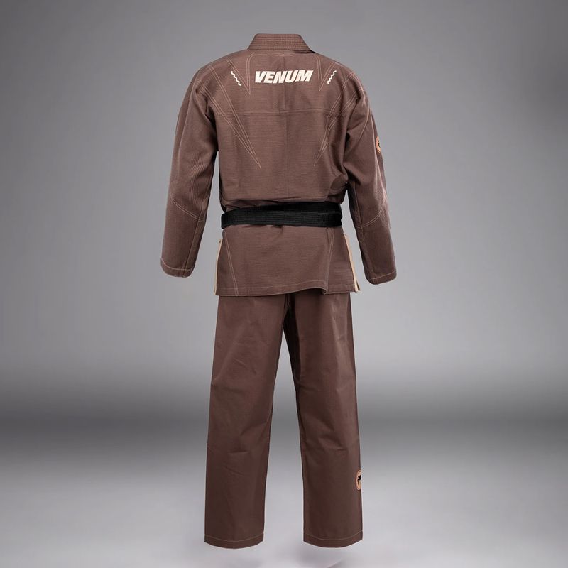 GI per il jiu-jitsu brasiliano Venum Elite 5.0 marrone cioccolato 2