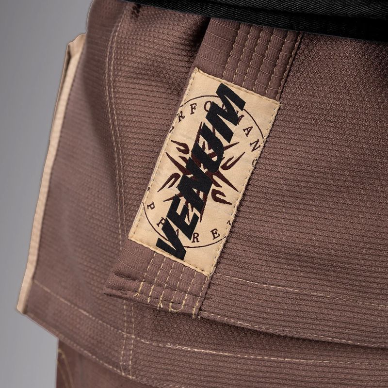 GI per il jiu-jitsu brasiliano Venum Elite 5.0 marrone cioccolato 6