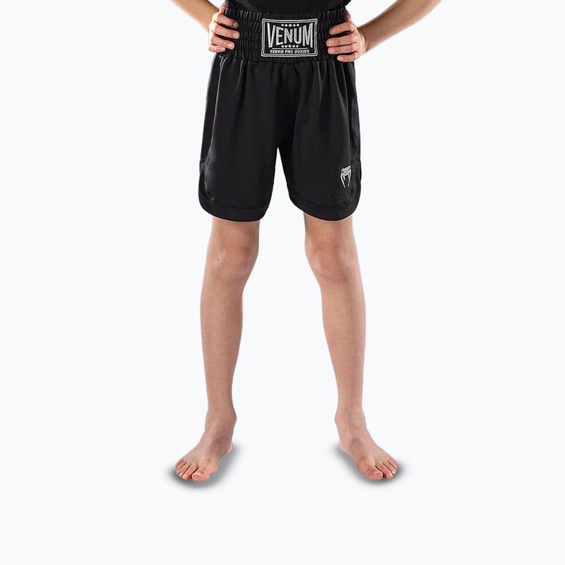 Boxer Venum Classic Jr per bambini, nero