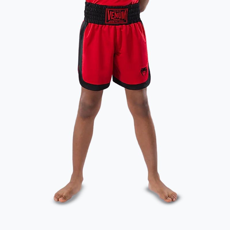 Boxer Venum Classic Jr rosso ciliegia per bambini