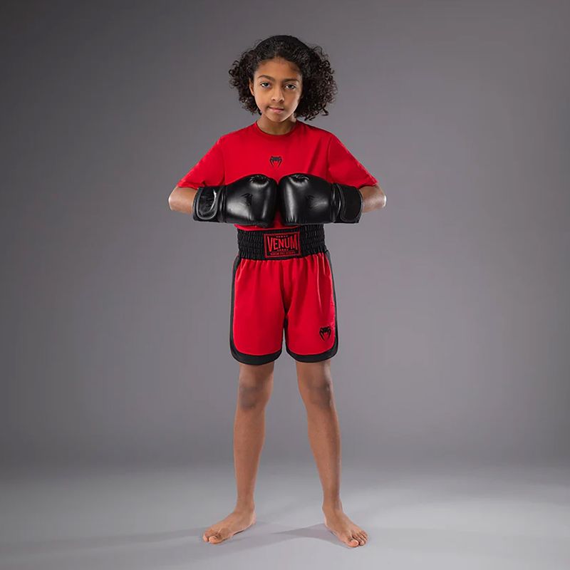 Boxer Venum Classic Jr rosso ciliegia per bambini 2