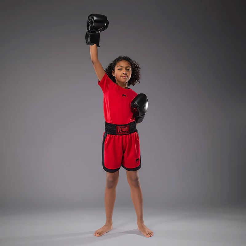 Boxer Venum Classic Jr rosso ciliegia per bambini 4