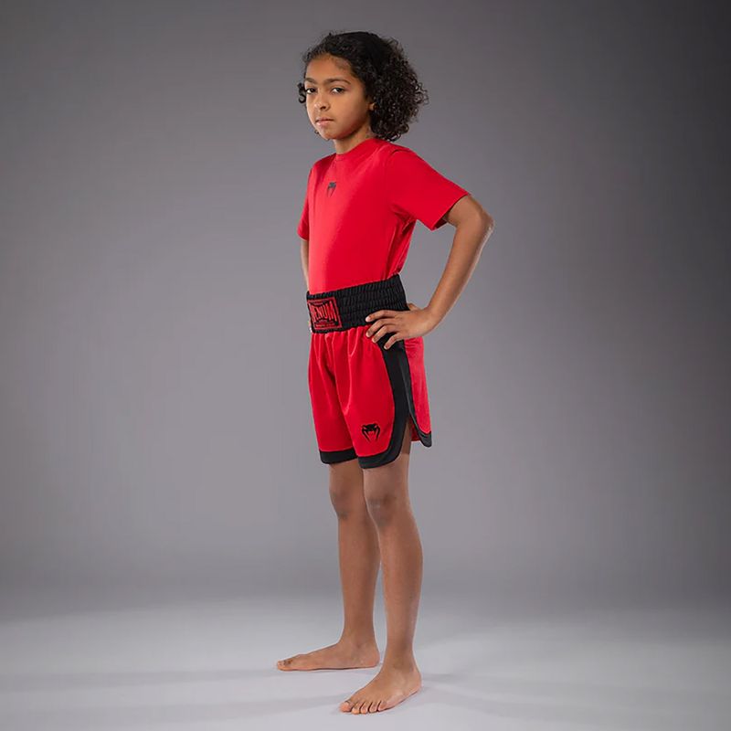Boxer Venum Classic Jr rosso ciliegia per bambini 6