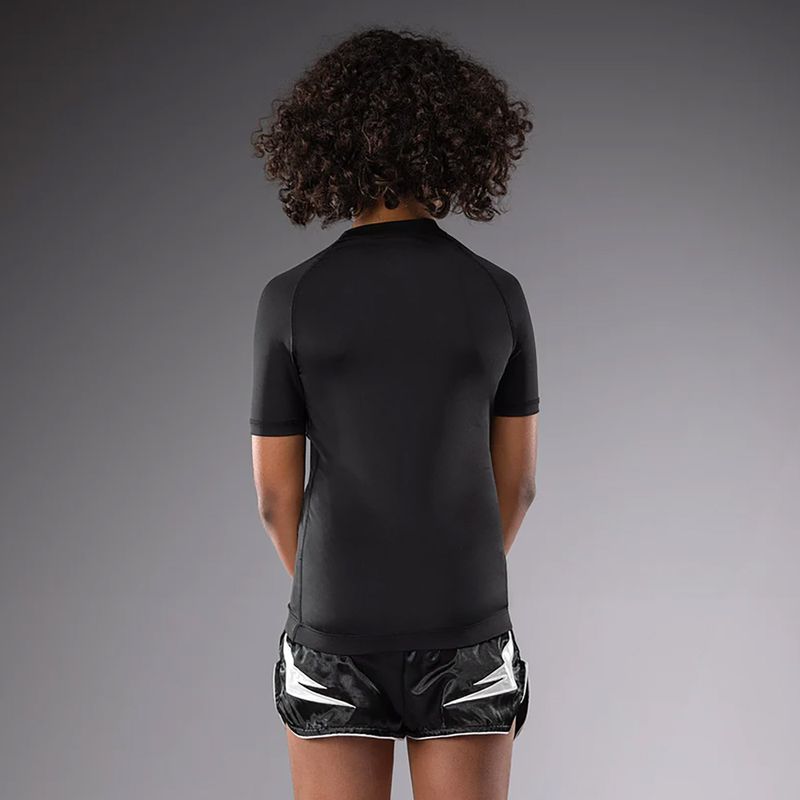 Venum Contender Rashguards Jr maglia da allenamento per bambini nera 2
