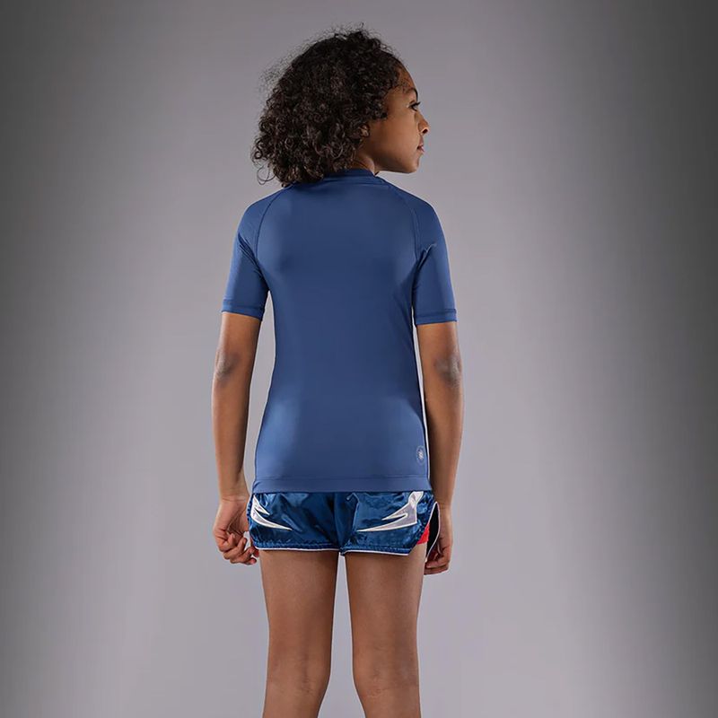 Venum Contender Rashguards Jr maglia da allenamento per bambini blu royal 2