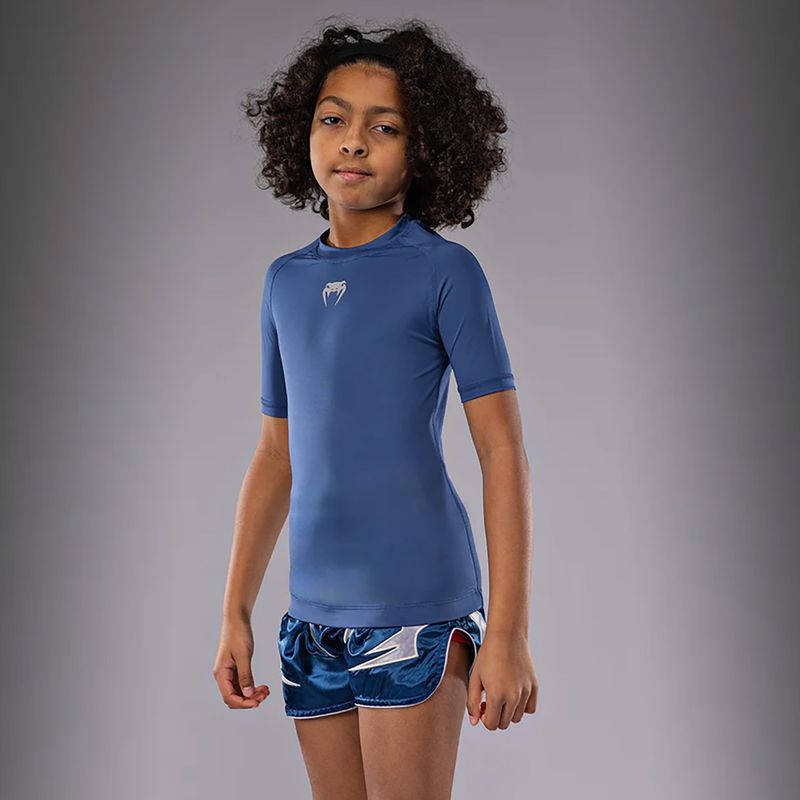 Venum Contender Rashguards Jr maglia da allenamento per bambini blu royal 3