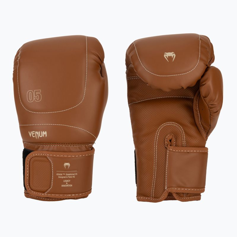 Guantoni da boxe uomo Venum Impact Evo VENUM-05061-058 chocolate