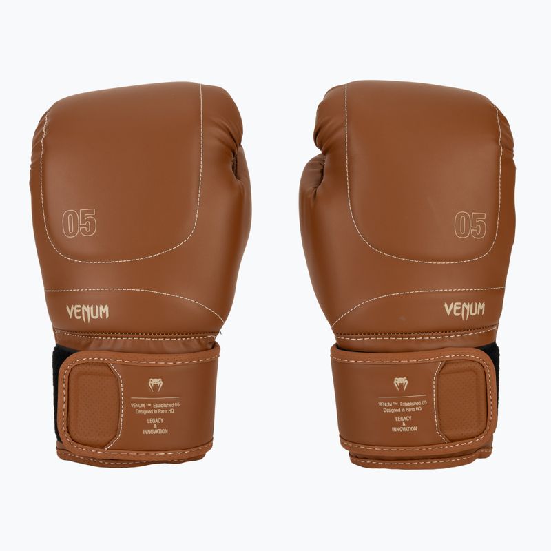 Guantoni da boxe uomo Venum Impact Evo VENUM-05061-058 chocolate 2