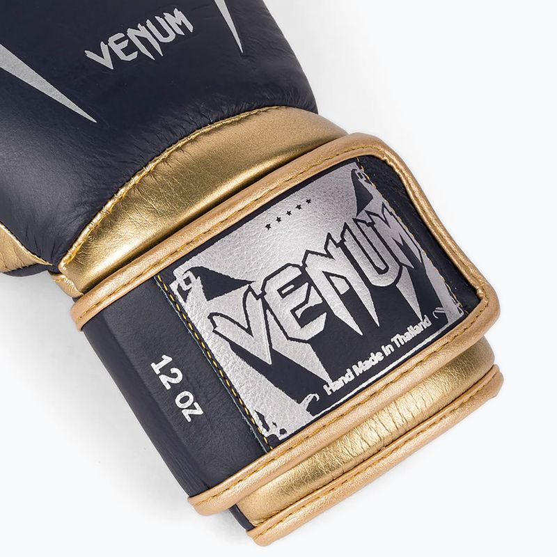Guantoni da boxe Venum Giant 3.0 blu/oro 3