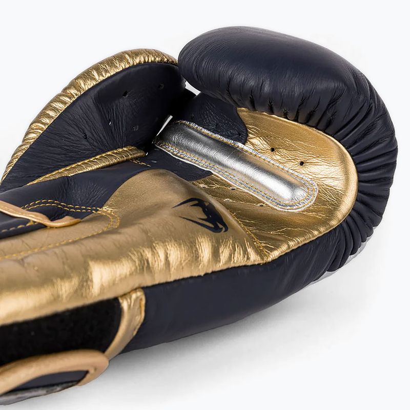 Guantoni da boxe Venum Giant 3.0 blu/oro 4