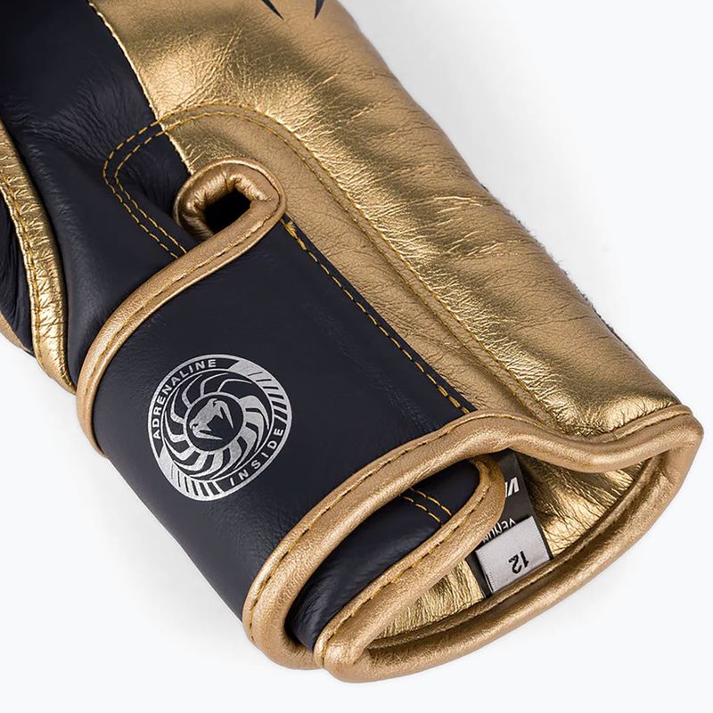 Guantoni da boxe Venum Giant 3.0 blu/oro 5