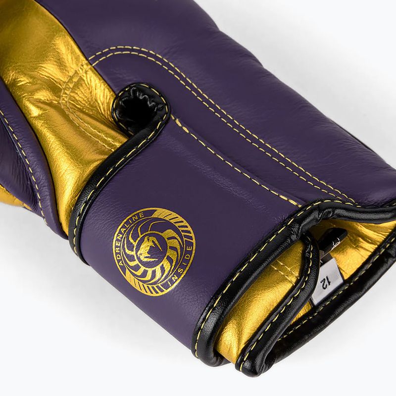 Guantoni da boxe Venum Giant 3.0 viola scuro/oro 5