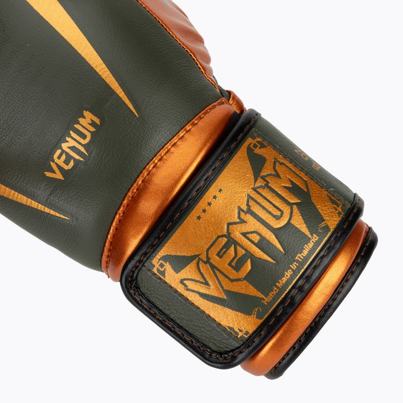 Guantoni da boxe Venum Giant 3.0 color cachi/bronzo 6