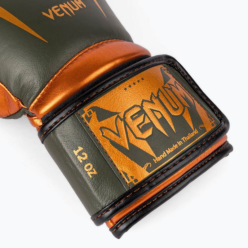 Guantoni da boxe Venum Giant 3.0 color cachi/bronzo 3