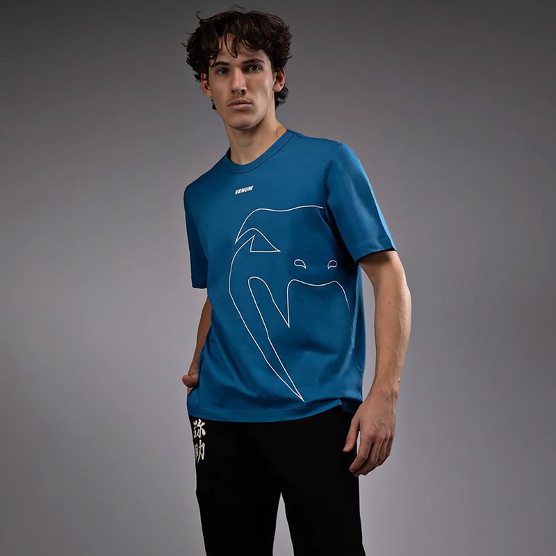Maglietta Venum Giant Connect Uomo blu nebbia 3