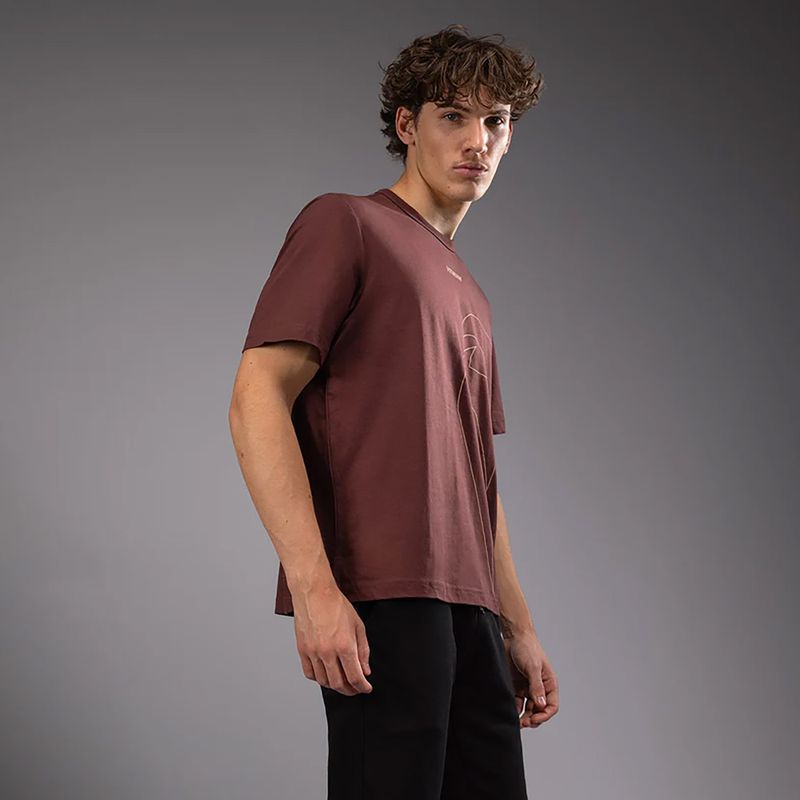 Maglietta Venum Giant Connect Uomo marrone cioccolato 4