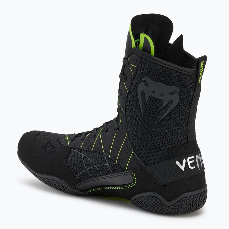 Scarpe da boxe Venum Training Camp 4.0 nero/verde da uomo 2