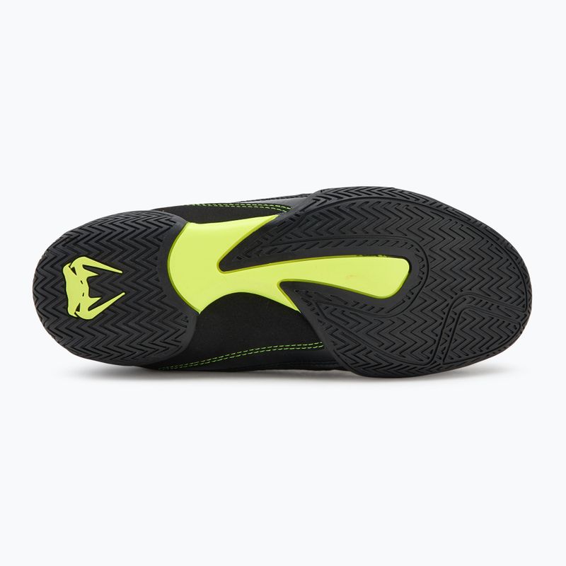 Scarpe da boxe Venum Training Camp 4.0 nero/verde da uomo 4