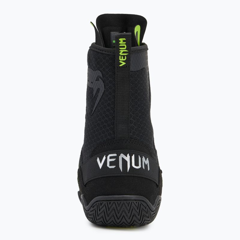 Scarpe da boxe Venum Training Camp 4.0 nero/verde da uomo 6