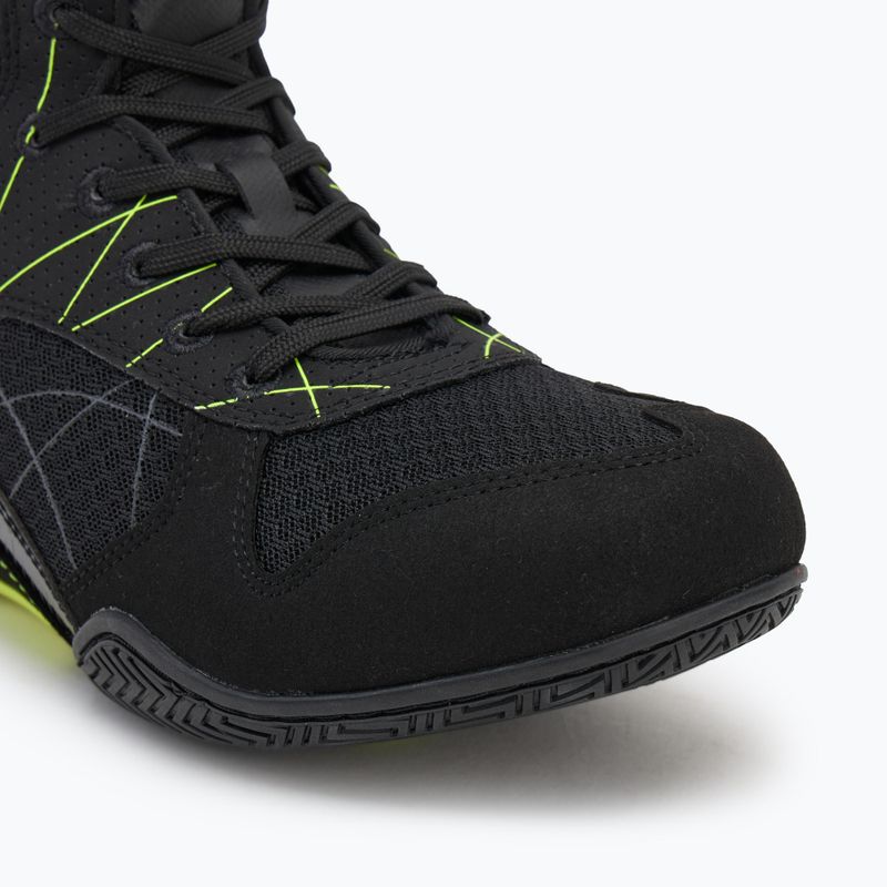 Scarpe da boxe Venum Training Camp 4.0 nero/verde da uomo 7