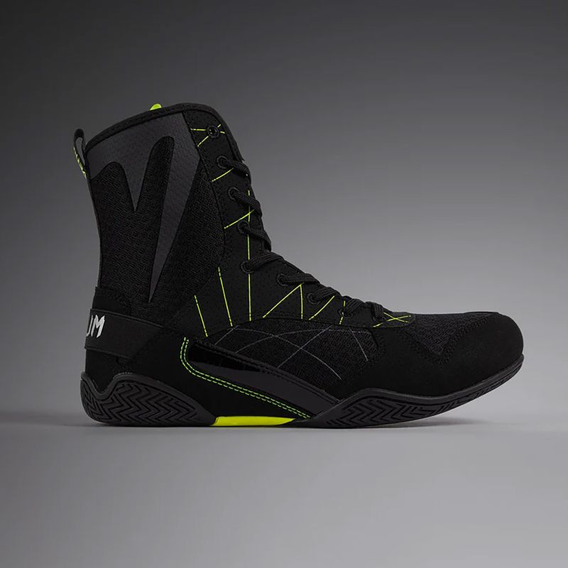 Scarpe da boxe Venum Training Camp 4.0 nero/verde da uomo 9