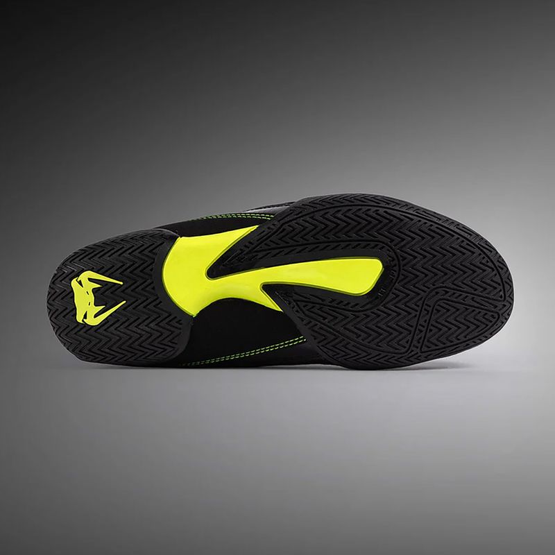Scarpe da boxe Venum Training Camp 4.0 nero/verde da uomo 13