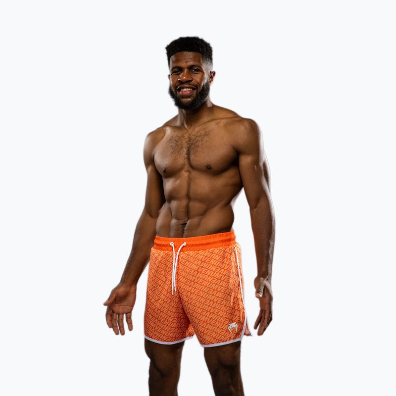 Pantaloncini da allenamento Venum Echo Board arancione tramonto da uomo 2
