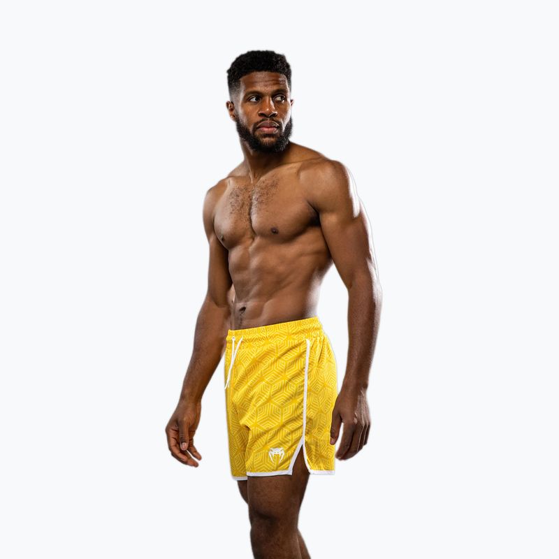 Pantaloncini da allenamento Venum Octane Board da uomo, giallo intenso 2