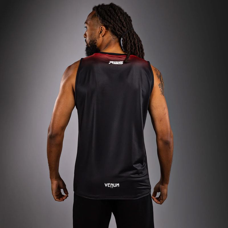 Canotta uomo Venum x RWS 2.0 Dry-Tech Tank Top black/red 2
