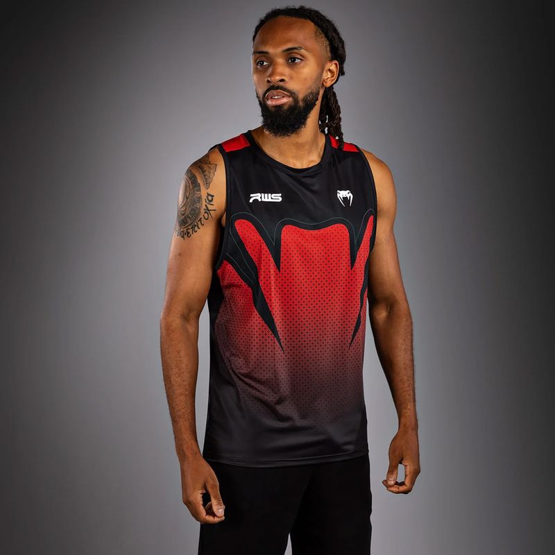 Canotta uomo Venum x RWS 2.0 Dry-Tech Tank Top black/red 3