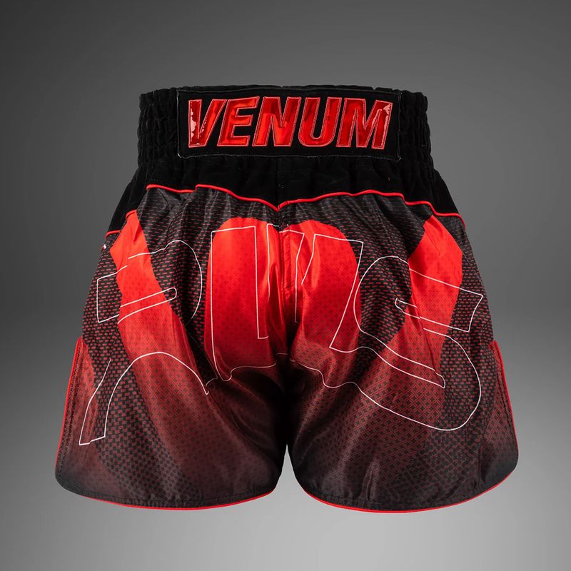 Pantaloncini da allenamento uomo Venum x RWS 2.0 Muay Thai black/red 3