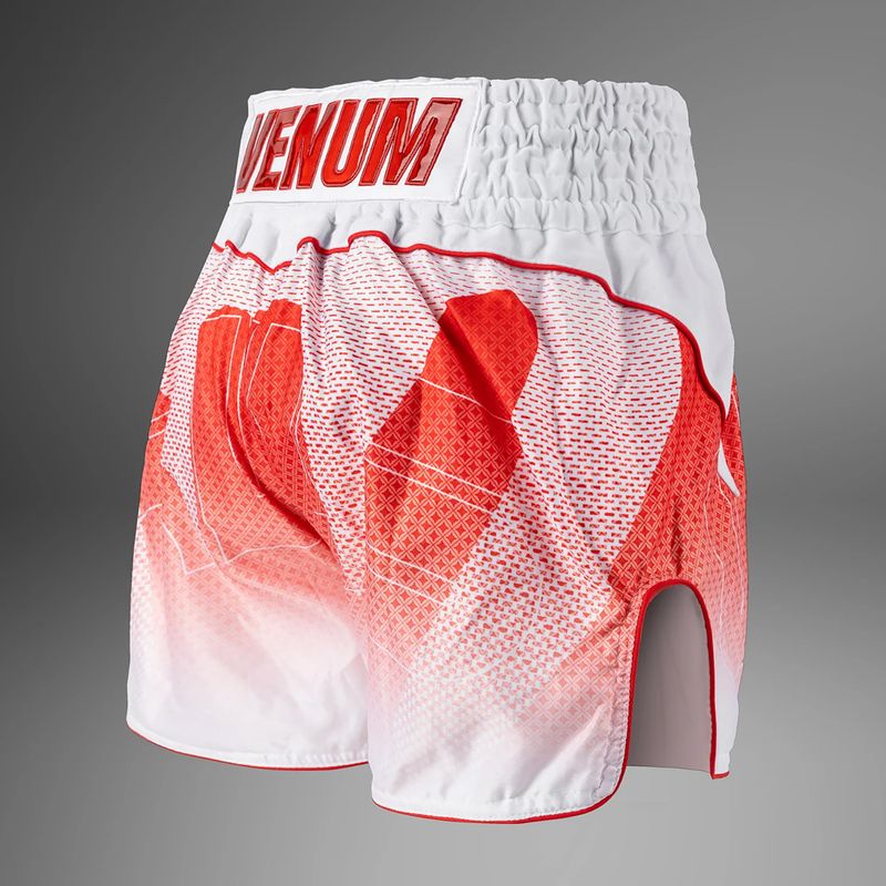 Pantaloncini da allenamento uomo Venum x RWS 2.0 Muay Thai white/red 4