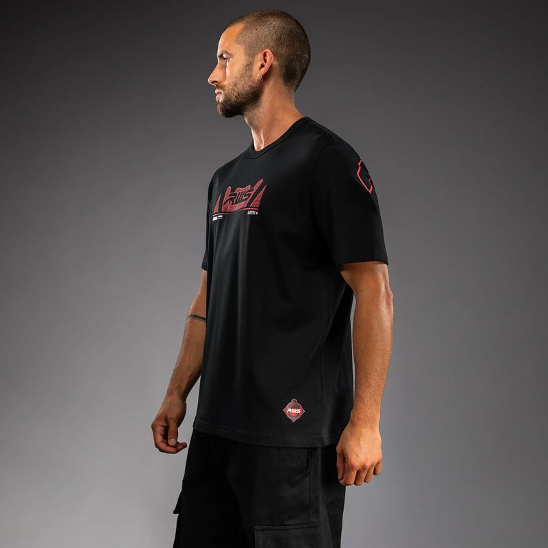 T-shirt uomo Venum x RWS 2.0 black/red 4