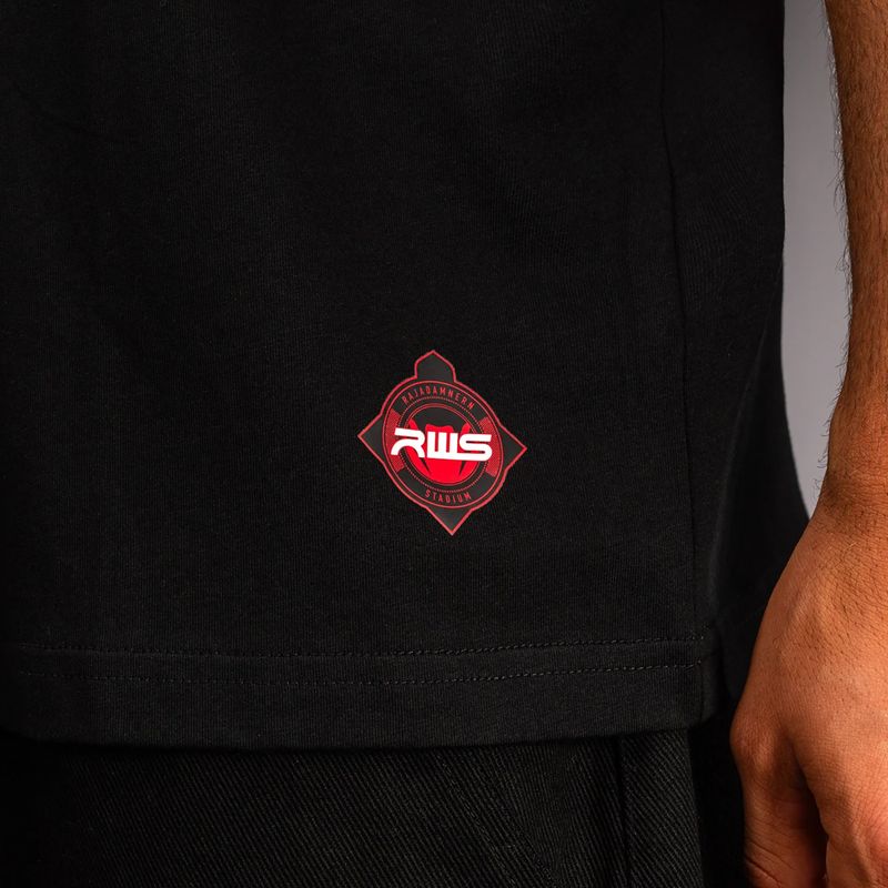 T-shirt uomo Venum x RWS 2.0 black/red 6