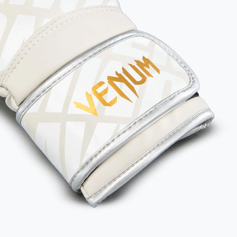 Guantoni da boxe Venum Contender 1.5XT Boxing light beige/white cream 3