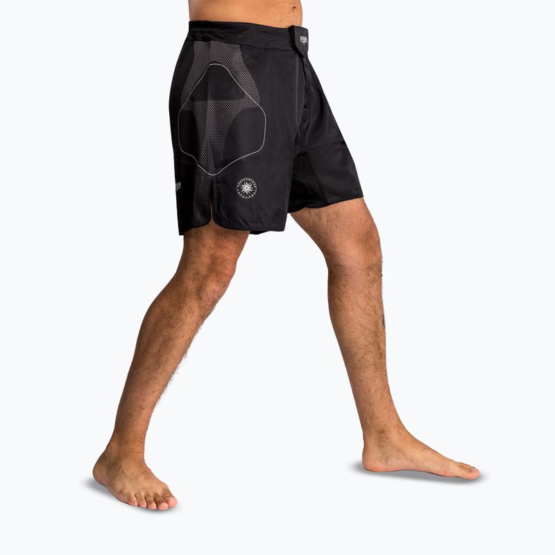Pantaloncini da allenamento uomo Venum Nexus Fight black/silver 3