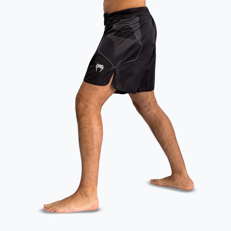 Pantaloncini da allenamento uomo Venum Nexus Fight black/silver 4